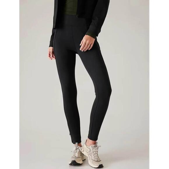 Athleta Women’s Medium Black Delancey Skyline High Rise Legging - Picture 1 of 7